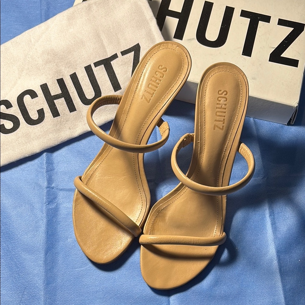 Schutz Tan Women's Shoes